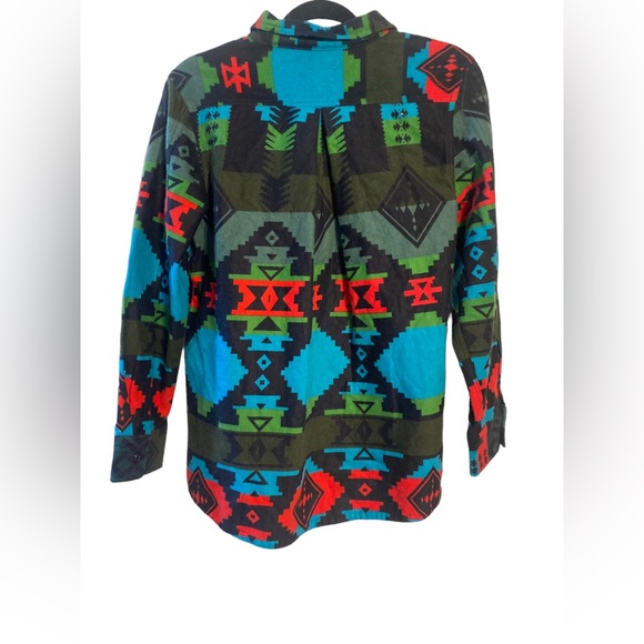 Woolrich | medium vintage Aztec print cotton pullover - Picture 7 of 7